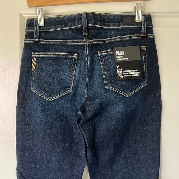 PAIGE DENIM JEANS PANTS SIZE 24 MSRP $199.00 NWT - Picture 4 of 7